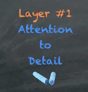 First Layer of Protection - Attention to Detail