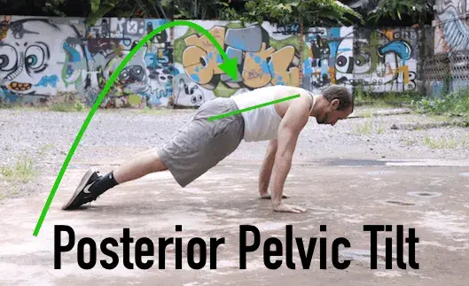 Posterior Pelvic Tilt during Pushups - How to increase pushups for Coast Guard Boot Camp