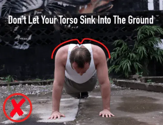 Scapula Retracted During Pushups
