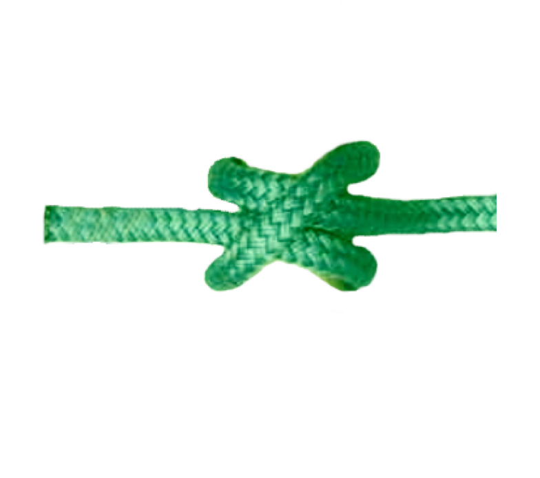 Clove hitch knot demonstration for Coast Guard Boot Camp training