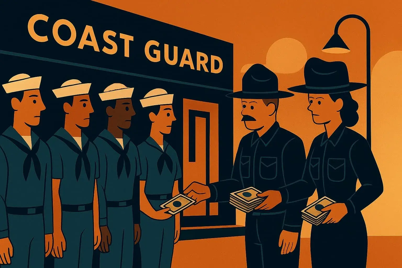 Cover for Do You Get Paid for Boot Camp in the Coast Guard?