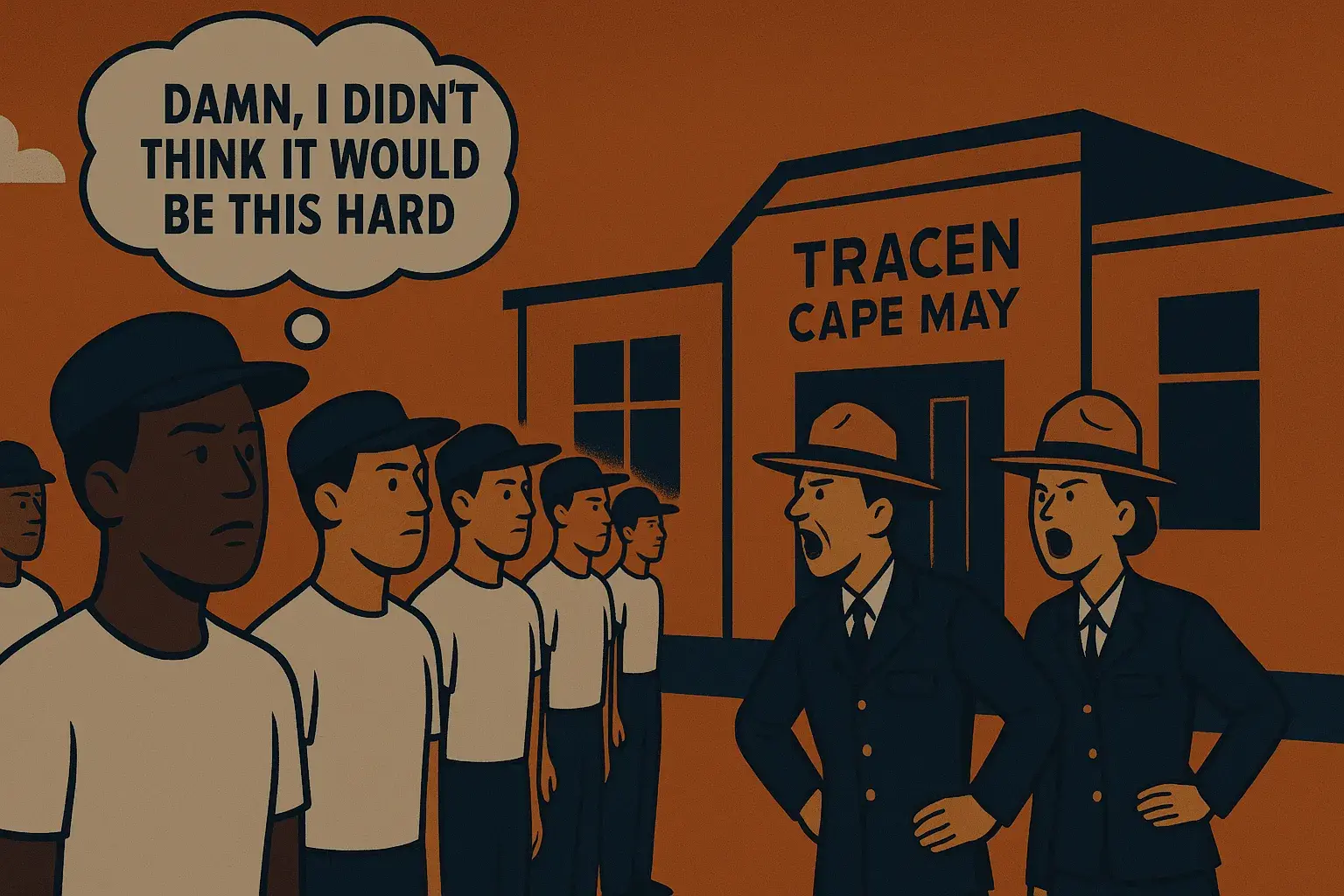 Cover for How Hard is It to Pass Coast Guard Boot Camp?