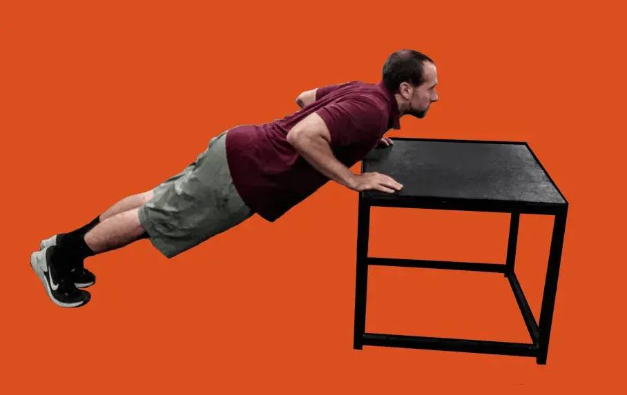 Coast Guard pushup demonstration showing proper form for daily PT