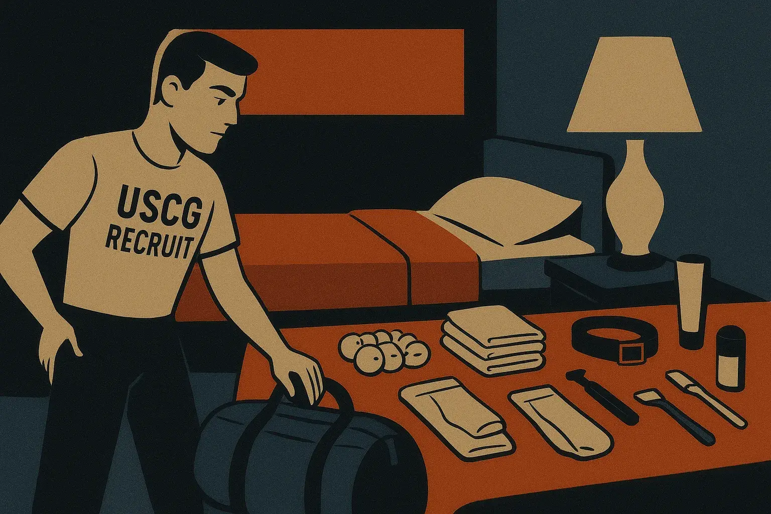 Cover for What Should I Bring To Coast Guard Boot Camp?