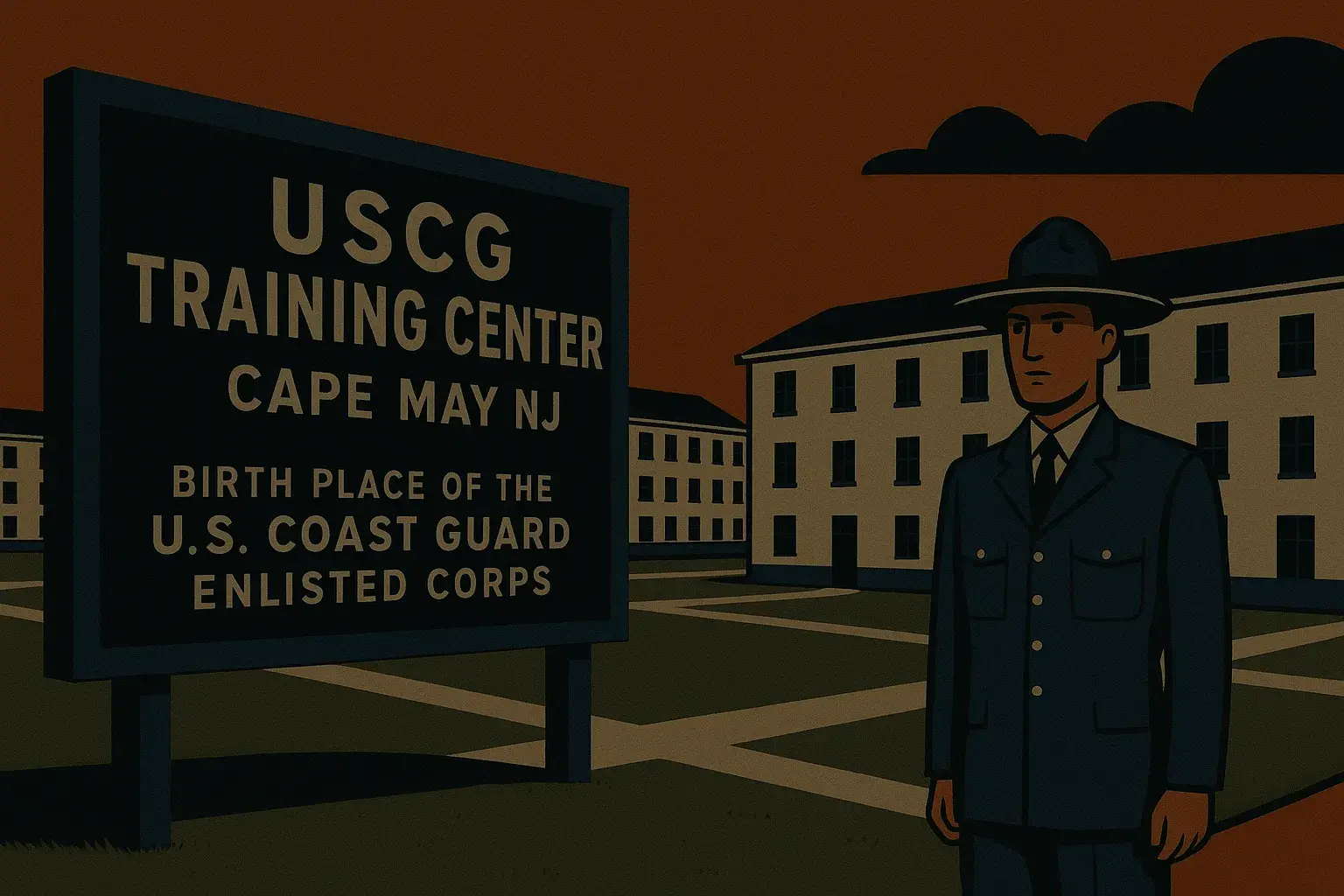 Cover for Where Does The Coast Guard Do Their Basic Training?